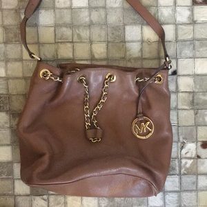 Camel Micheal Kors Purse